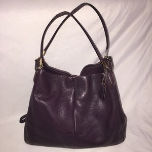 Authentic Coach Handbag Purse Purple G137628224
